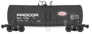 PREORDER Intermountain HO 47821 Trinity 19,600-Gallon Tank Car, Casco Procor PROX (black, white, red, blue)