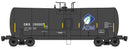 PREORDER Intermountain HO 47817 Trinity 19,600-Gallon Tank Car, Archer-Daniels-Midland DMIX (black, blue, Leaf Logo, yellow conspicuity mark