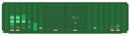 PREORDER Intermountain HO 48320 FMC 5283 Cubic Foot Double-Door Boxcar, CEFX (Patched, green)