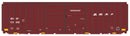 PREORDER Intermountain HO 48321 FMC 5283 Cubic Foot Double-Door Boxcar, BNSF Railway (Boxcar Red, Small Wedge Logo)