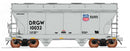 PREORDER Intermountain N 66550 ACF 2-Bay Center-Flow Covered Hopper, Union Pacific (gray, SP or DRGW Reporting Marks, Building America Logo)