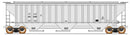 PREORDER Intermountain N 672303 Trinity Rib-Side Covered Hopper, ITLX (gray, reporting marks only)