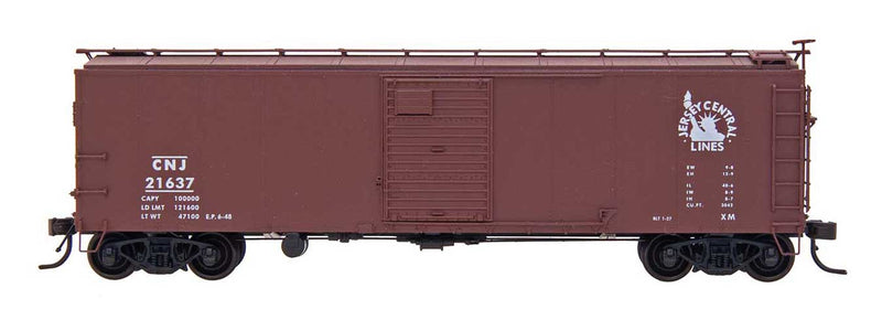 Intermountain Railway Company 37156 X-29 40' Boxcar - Ready to Run -- Central Railroad of New Jersey (Boxcar Red), HO