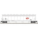 Atlas HO 20007671 ACF 5800 4-Bay Covered Hopper, Master, KT Clays ACFX