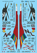 Microscale 1/48 AC48-0038 Military Decal Set, F-4s: F-4B, VF-51, F4J and VF-96