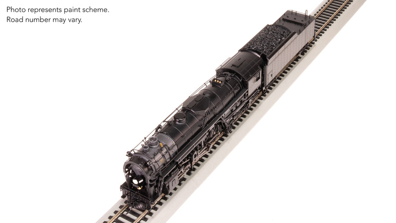 BLI 7886 Boston & Maine 2-8-4 Berkshire, T1a, Unlettered, 4-axle Tender, Paragon4 Sound/DC/DCC, Smoke, HO