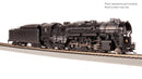 BLI 7886 Boston & Maine 2-8-4 Berkshire, T1a, Unlettered, 4-axle Tender, Paragon4 Sound/DC/DCC, Smoke, HO