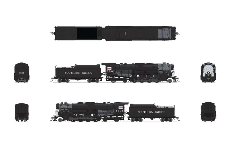 PREORDER BLI 7900 Southern Pacific 2-8-4 Berkshire, T1a