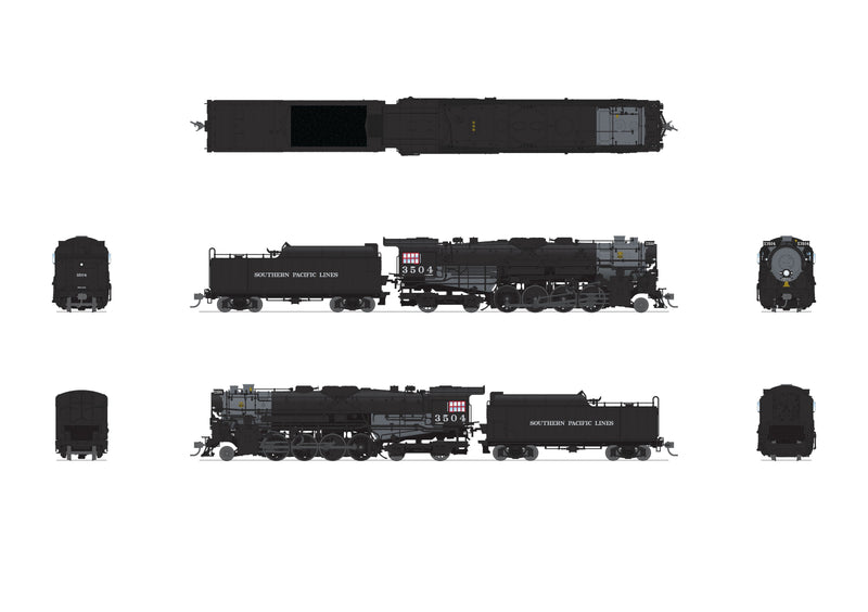 PREORDER BLI 7901 Southern Pacific 2-8-4 Berkshire, T1a