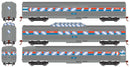 Roundhouse HO 79121 Streamlined Passenger Set, Amtrak (3)