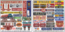 Blair Line N 37 Printed Storefront & Advertising Signs, Storefront Signs