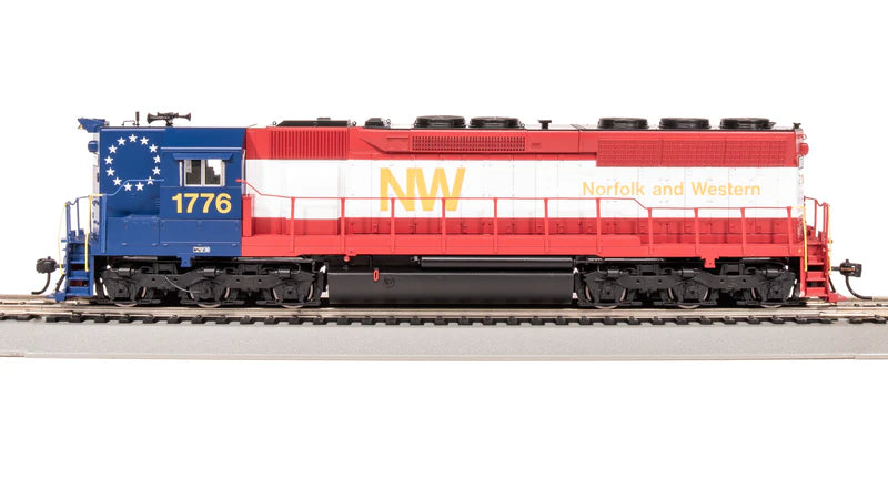 BLI 7942 EMD SD45, NW 1776, Bicentennial, High Hood, Paragon4 Sound/DC/DCC, HO