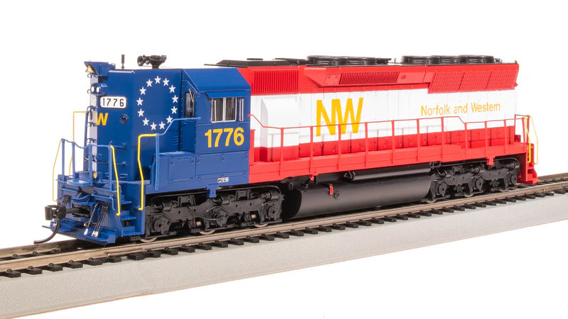 BLI 7942 EMD SD45, NW 1776, Bicentennial, High Hood, Paragon4 Sound/DC/DCC, HO