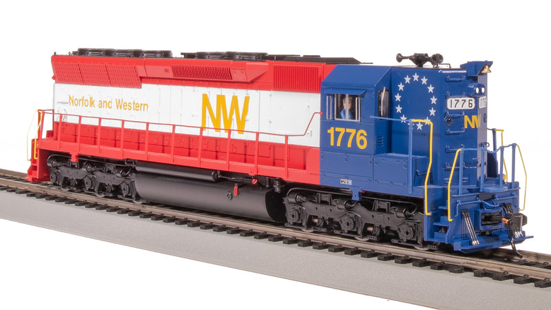 BLI 7942 EMD SD45, NW 1776, Bicentennial, High Hood, Paragon4 Sound/DC/DCC, HO