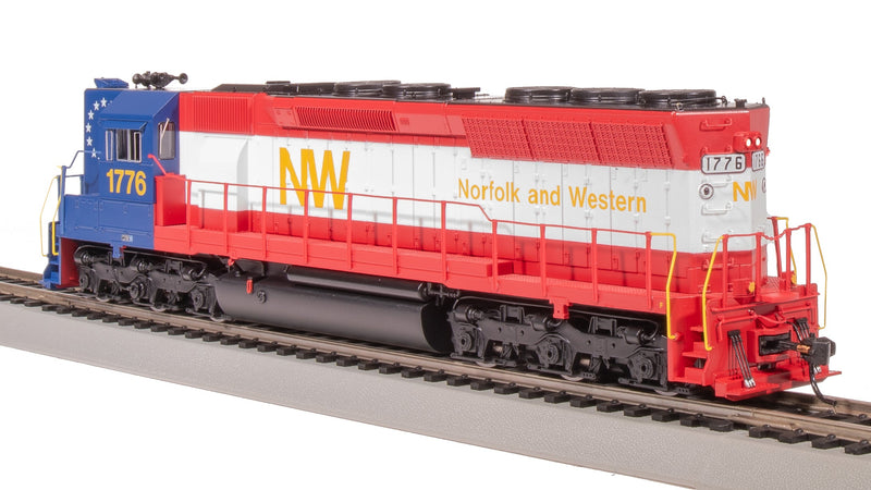 BLI 7942 EMD SD45, NW 1776, Bicentennial, High Hood, Paragon4 Sound/DC/DCC, HO