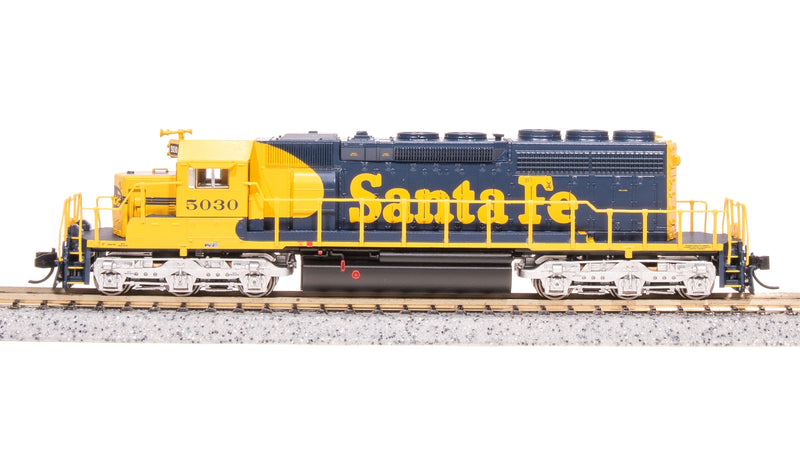 BLI 7950 EMD SD40-2, ATSF 5030, Yellow Bonnet, Paragon4 Sound/DC/DCC, N