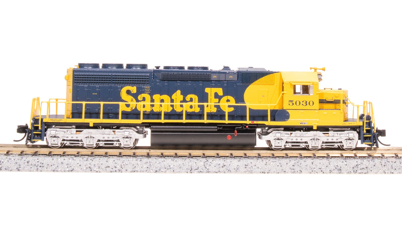 BLI 7950 EMD SD40-2, ATSF 5030, Yellow Bonnet, Paragon4 Sound/DC/DCC, N