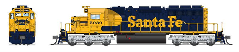 BLI 7950 EMD SD40-2, ATSF 5030, Yellow Bonnet, Paragon4 Sound/DC/DCC, N