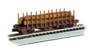 Bachmann Trains N 18351 ACF 40' Log Car, 1906-1935 Version