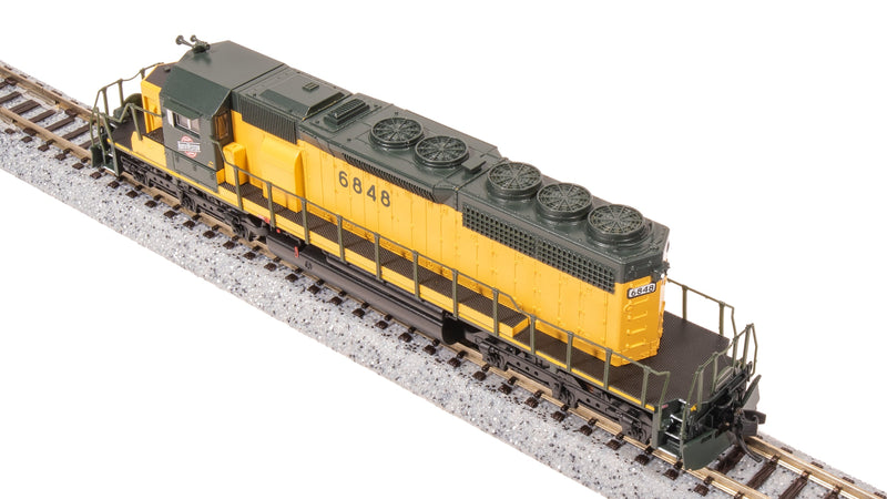 BLI 7955 EMD SD40-2, CNW 6848, Green & Traditional Yellow, Paragon4 Sound/DC/DCC, N