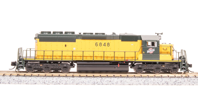 BLI 7955 EMD SD40-2, CNW 6848, Green & Traditional Yellow, Paragon4 Sound/DC/DCC, N