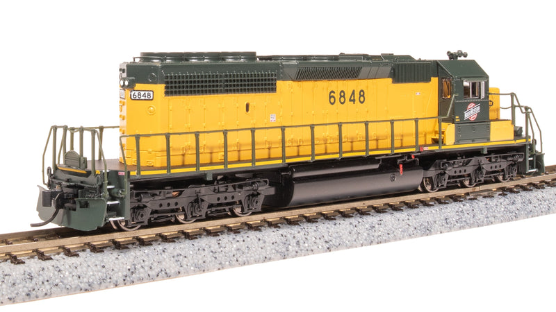 BLI 7955 EMD SD40-2, CNW 6848, Green & Traditional Yellow, Paragon4 Sound/DC/DCC, N