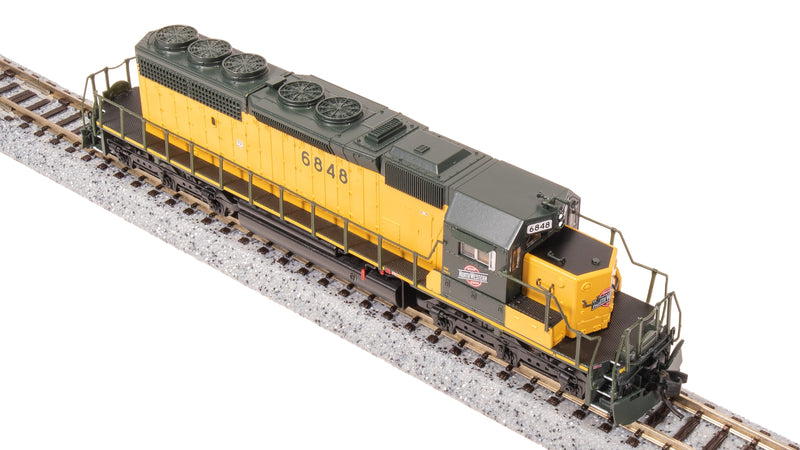 BLI 7955 EMD SD40-2, CNW 6848, Green & Traditional Yellow, Paragon4 Sound/DC/DCC, N