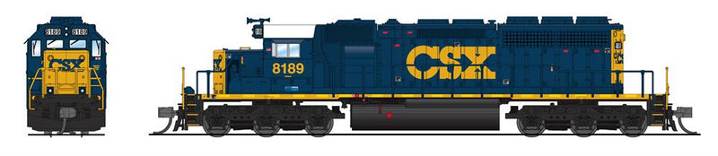 BLI 9955 EMD SD40-2, CSX 8189, YN3, No-Sound / DCC-Ready, N