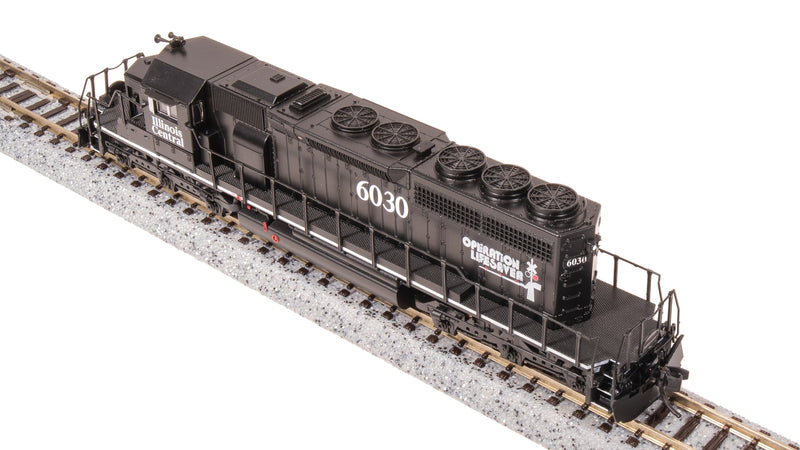 BLI 7961 EMD SD40-2, IC 6030, Black Operation Lifesaver, Paragon4 Sound/DC/DCC, N