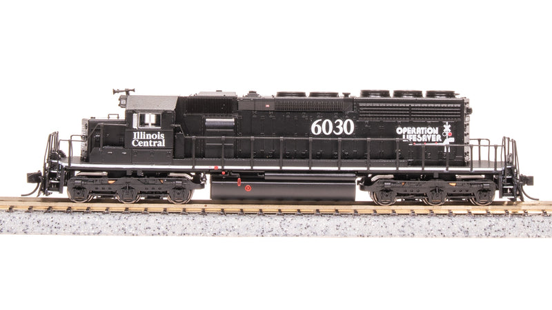 BLI 7961 EMD SD40-2, IC 6030, Black Operation Lifesaver, Paragon4 Sound/DC/DCC, N