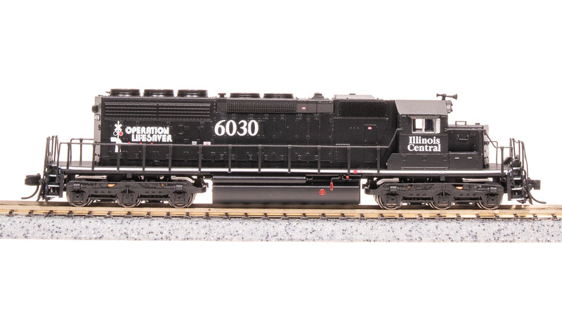 BLI 7961 EMD SD40-2, IC 6030, Black Operation Lifesaver, Paragon4 Sound/DC/DCC, N