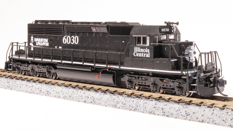 BLI 7961 EMD SD40-2, IC 6030, Black Operation Lifesaver, Paragon4 Sound/DC/DCC, N