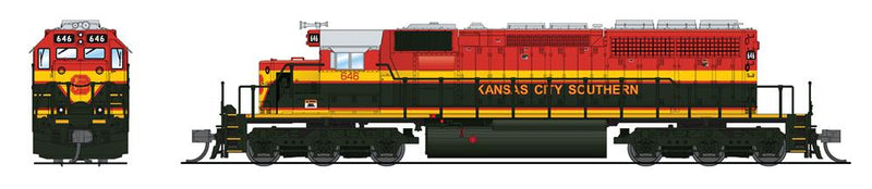 BLI 7963 EMD SD40-2, KCS 646, Belle Scheme, Paragon4 Sound/DC/DCC, N