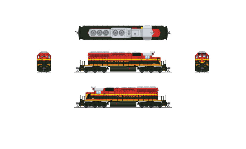 BLI 7963 EMD SD40-2, KCS 646, Belle Scheme, Paragon4 Sound/DC/DCC, N