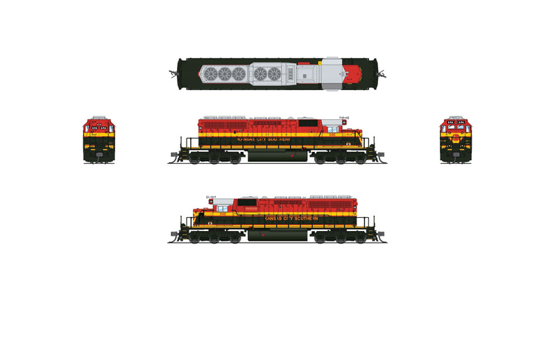 BLI 7964 EMD SD40-2, KCS 652, Belle Scheme, Paragon4 Sound/DC/DCC, N