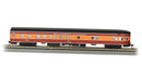 Bachmann Trains HO 14312 85' Smooth-Side Observation with Interior Lights, Southern Pacific 2954 (Daylight, orange, red, black)