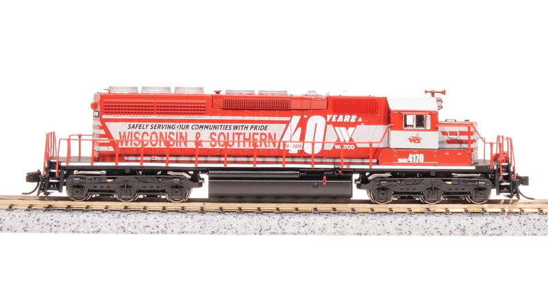 BLI 7969 EMD SD40-2, WSOR 4170, 40th Anniversary Engine, Paragon4 Sound/DC/DCC, N