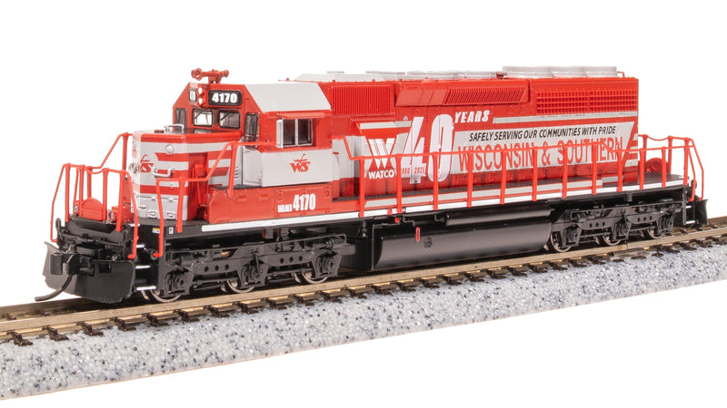 BLI 9960 EMD SD40-2, WSOR 4170, 40th Anniversary Engine, No-Sound / DCC-Ready, N