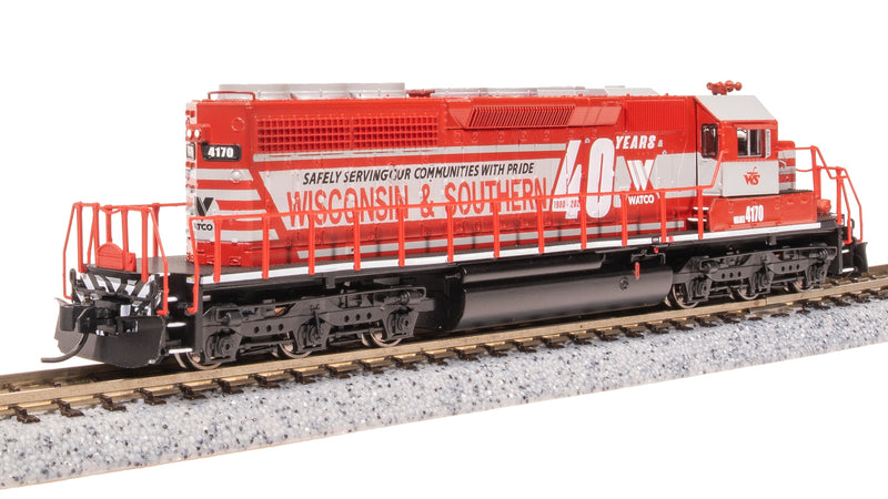 BLI 7969 EMD SD40-2, WSOR 4170, 40th Anniversary Engine, Paragon4 Sound/DC/DCC, N