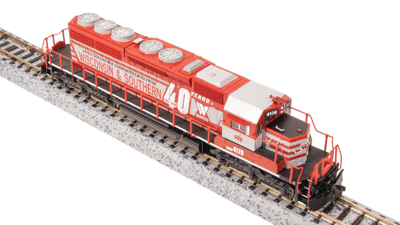 BLI 7969 EMD SD40-2, WSOR 4170, 40th Anniversary Engine, Paragon4 Sound/DC/DCC, N