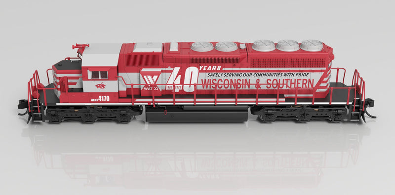 BLI 9960 EMD SD40-2, WSOR 4170, 40th Anniversary Engine, No-Sound / DCC-Ready, N