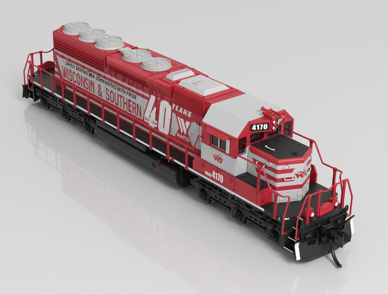 BLI 9960 EMD SD40-2, WSOR 4170, 40th Anniversary Engine, No-Sound / DCC-Ready, N