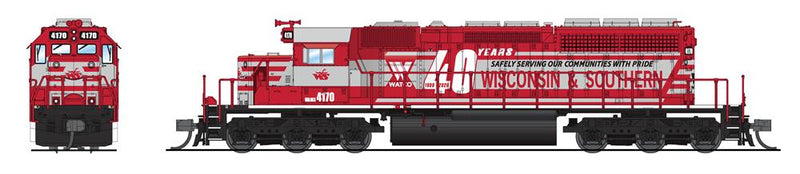 BLI 9960 EMD SD40-2, WSOR 4170, 40th Anniversary Engine, No-Sound / DCC-Ready, N