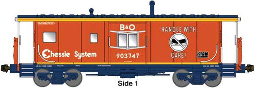 Bluford Shops N 44315 International Car Bay Window Caboose Phase 4, Chessie B&O