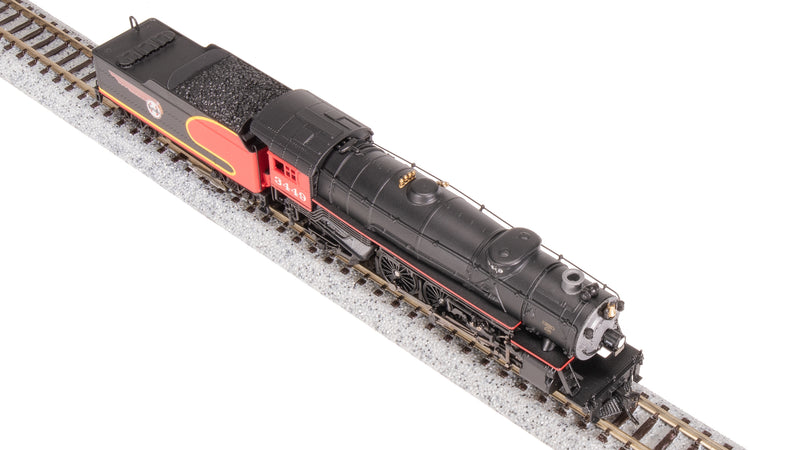 BLI 7982 Heavy Pacific 4-6-2, ATSF 3449, Warbonnet Fantasy Scheme, Paragon4 Sound/DC/DCC, N (NP)