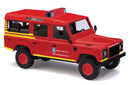 PREORDER Busch HO 50327 1983 Land Rover Defender SUV, Rolls Royce Betriebsfeuerwehr | 35.69