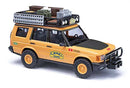 PREORDER Busch HO 51938 1998-2004 Land Rover Discovery, 92 Camel Trophy Switzerland Team | 62.89