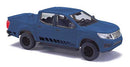 Busch HO 53710 2015 Nissan Navara Crew-Cab Pickup Truck, Blue, Black