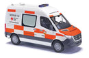 PREORDER Busch HO 54005 2018 Mercedes-Benz Sprinter Short Wheelbase/High Roof, German Red Cross DRK Main-Kinzig | 54.39