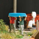 Busch HO 79817 Carrying a Boat Action Set
